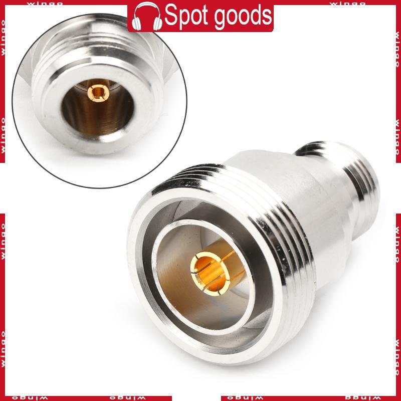 WIN RF อะแดปเตอร์โคแอกเซียลไมโครเวฟ L29 7 16 DIN ตัวเมียถึง N ขั้วต่อหญิง