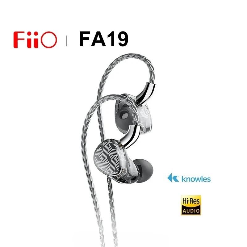 FiiO FA19 10BA Knowles ไดรเวอร์หูฟังชนิดใส่ในหู IEM Balanced Armature พร้อม MMCX เปลี่ยนได้ 3.5 มม.4