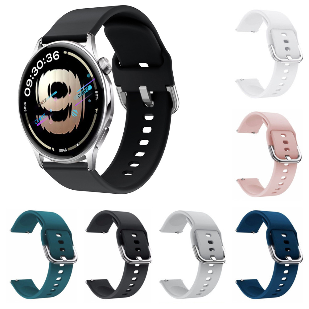 สาย oppo watch S สายซิลิโคน oppo watch S Smart Watch สายนาฬิกา สายรัดข้อมือกีฬา