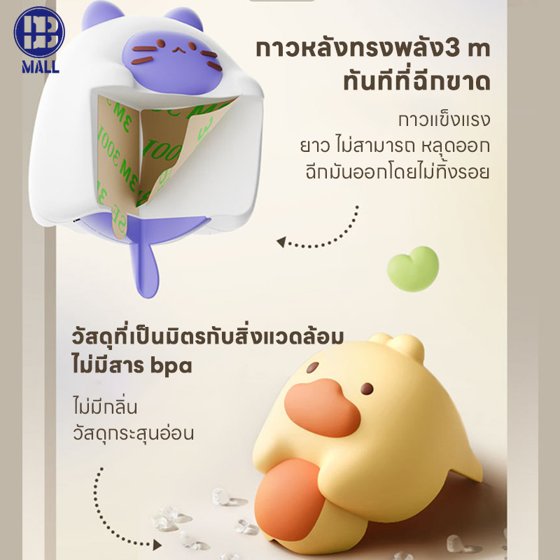 【ส่งด่วน1วัน】ซิลิโคนกันมุมโต๊ะ  ตุ๊กตา ที่กันชนโต๊ะตัวการ์ตูน กันชนโต๊ะ หมานุ่มนิ่ม กันกระแทก - รูปที่ 3