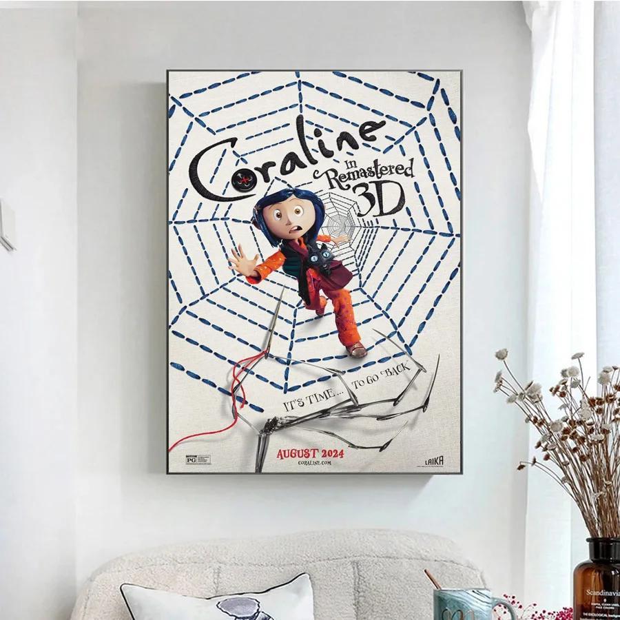 โปสเตอร์ภาพยนตร์ C-Corales Remastered Edition 2024 บนผ้าใบ เหมาะสำหรับตกแต่งห้องนั่งเล่น รหัส 0901