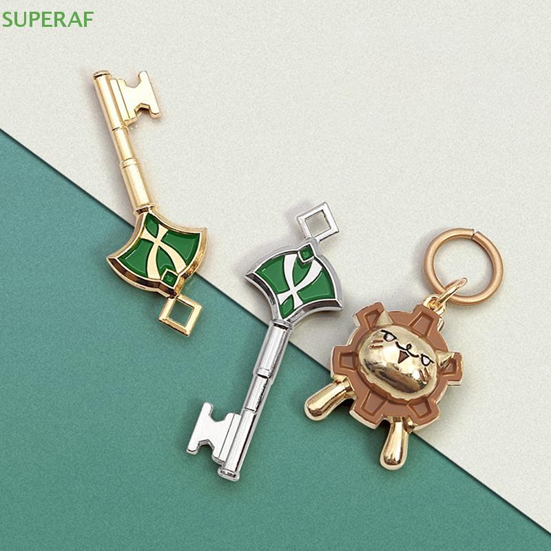 พวงกุญแจสำหรับ Impact Alhaitham และ Kaveh Kawaii สไตล์ Cosplay พร้อมลายเส้นแบบ Sumeru