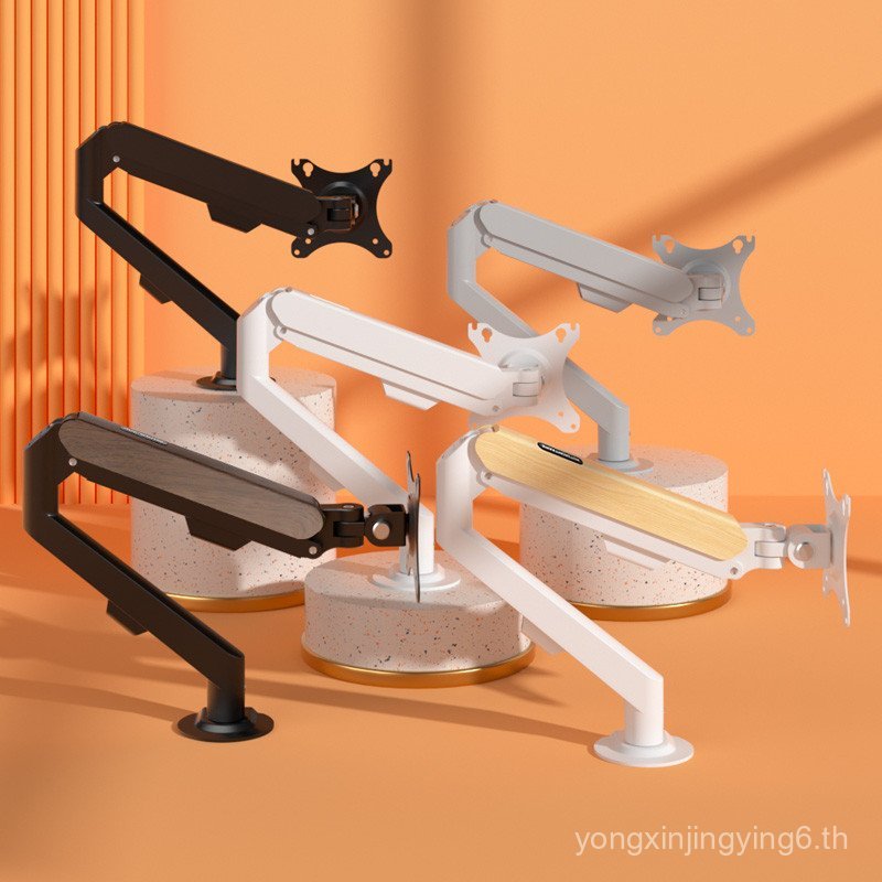 57-107 ซม.เหล็กขนาดเล็ก Cannon Monitor ขาตั้งยืดหมุนยก Gaming Cantilever เหมาะสําหรับ AOC Dell KTC