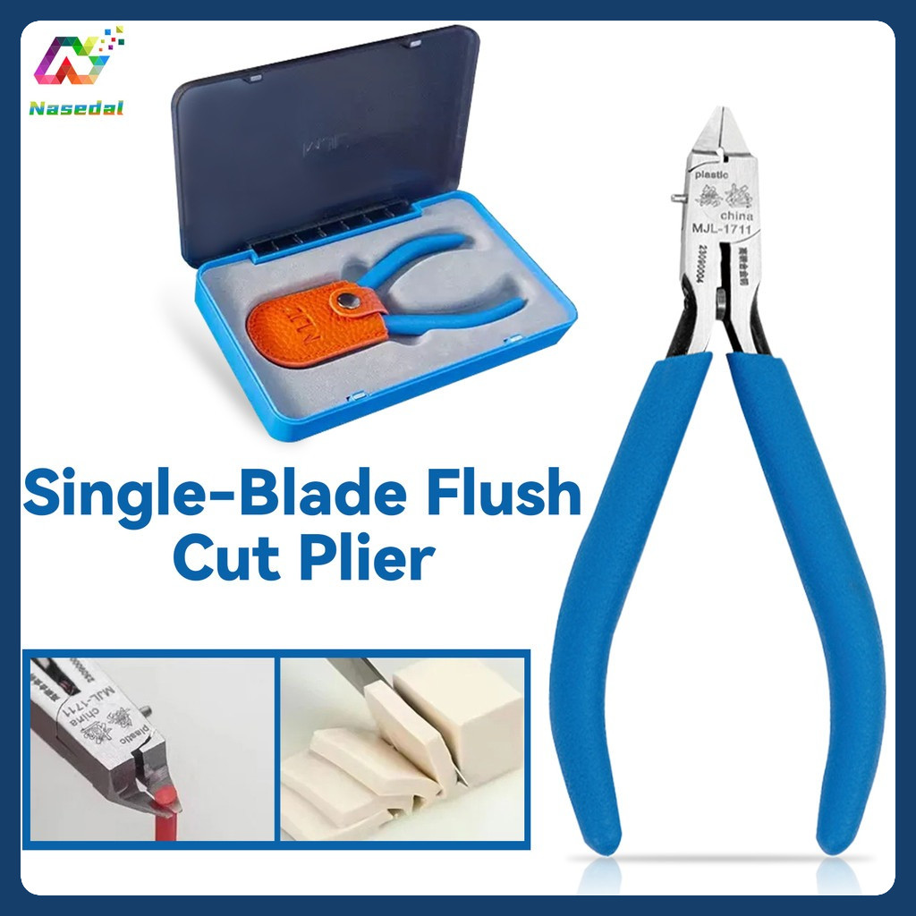 Professional MJL M-1711 เดี่ยว Flush เครื่องตัดใบมีดบาง Nipper สําหรับ Gundam พลาสติก Scale รุ่นซ่อม