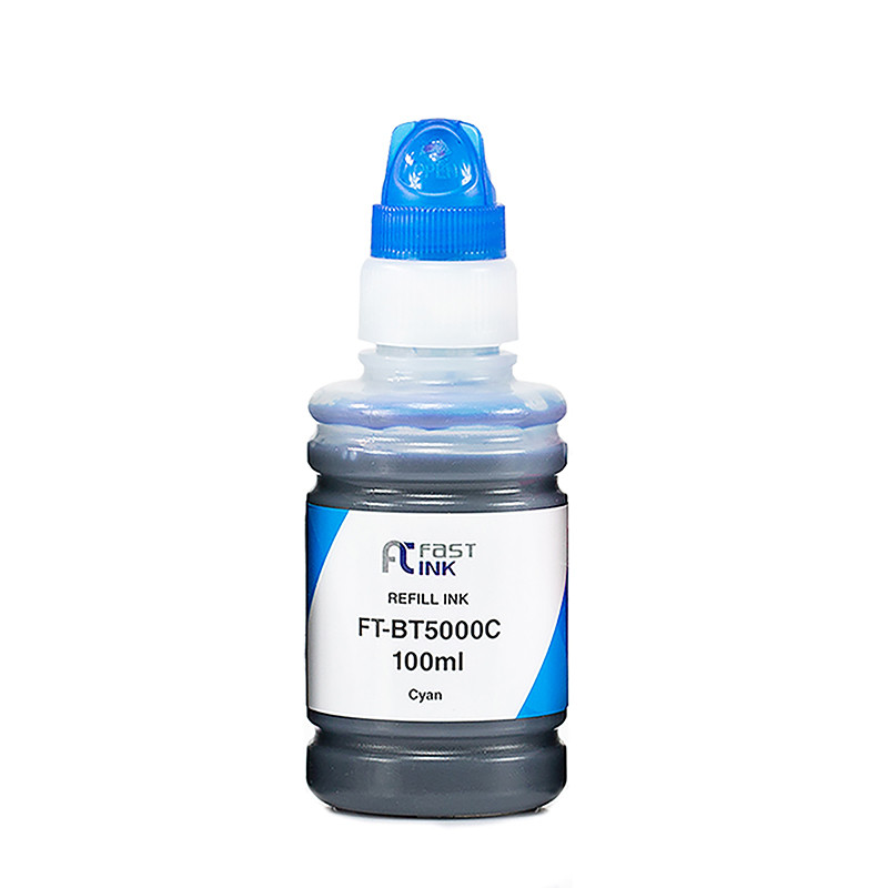 FAST INK หมึกเติม สีฟ้า สำหรับ Brother D60/BT5000