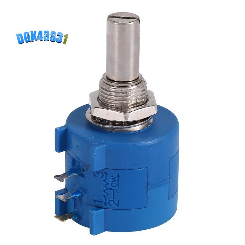 dgk43s313590S-2-502L 5K Ohm 10-Turn Rotary Wire Wound Potentiometer