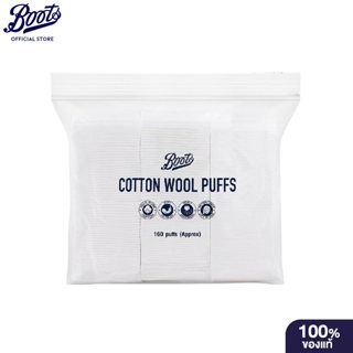 Boots Cotton Wool Puffs 160 Puffs บู๊ทส์ คอทเทิน วูล พัฟส์ 1…