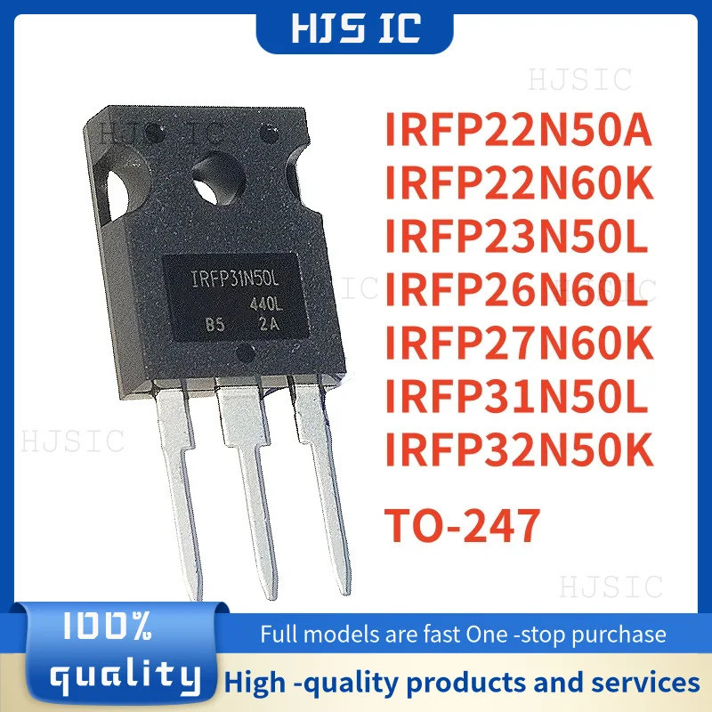 5PCS IRFP32N50K 32N50 IRFP31N50L IRFP27N60K IRFP26N60L IRFP23N50L IRFP22N60K IRFP22N50A IRFP35N50L เ