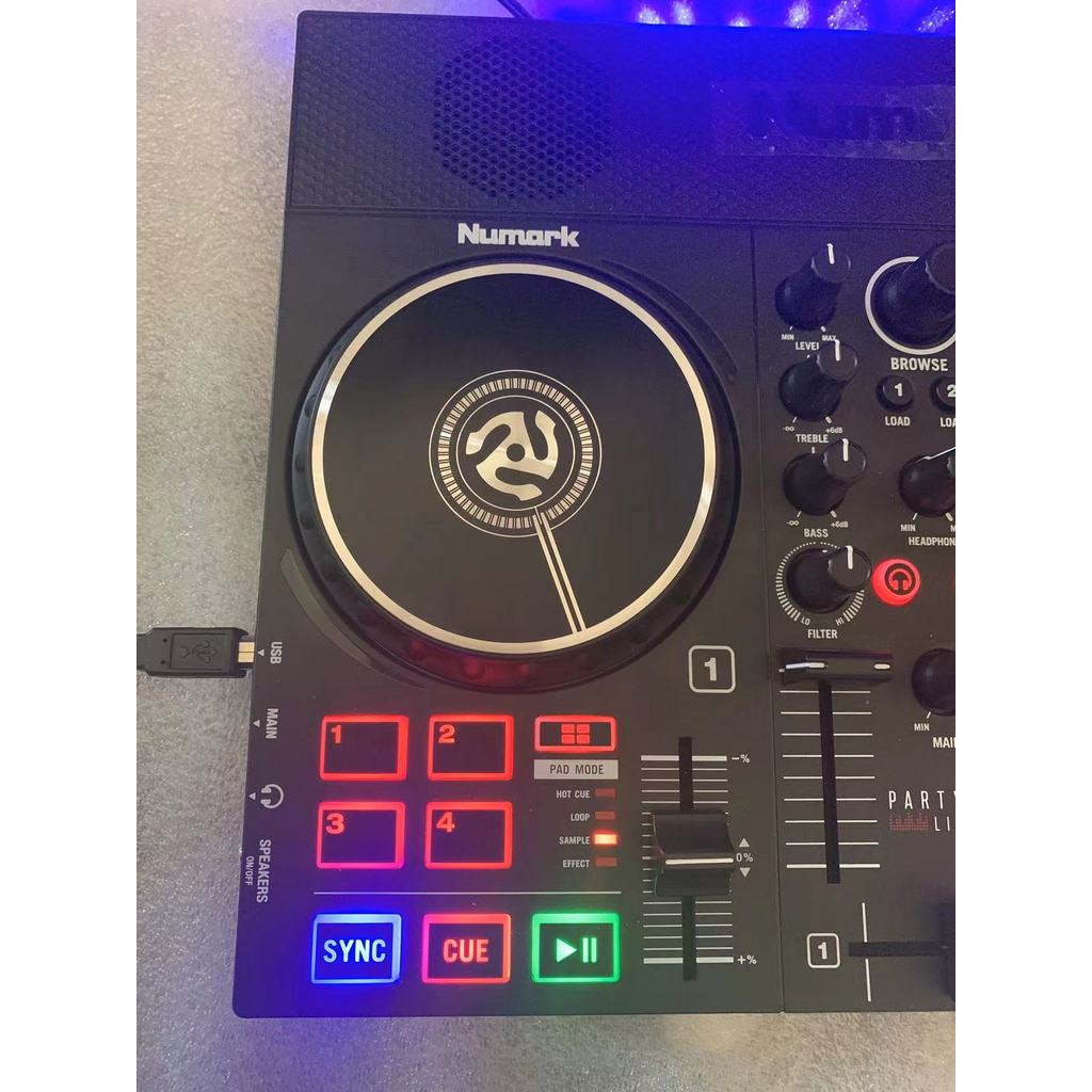 Luma Numark Party Mix Live DJ Entry-level Controller Disk Drive Integrated Machine พร้อมบรรจุภัณฑ์เด