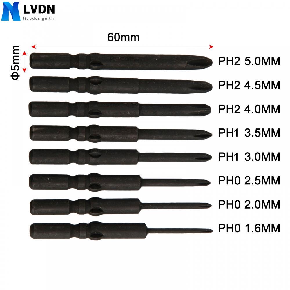 PH2 PH1 PH0 Screwdriver Bit for Wide Range of Repair Needs with 5MM Round Shank
