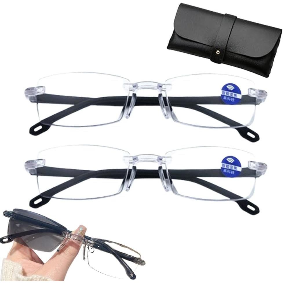 แว่นตา Blueease-Optics, แว่นตา Blue Ease Optics, ซูมอัตโนมัติพร้อม Anti , Far และ Near