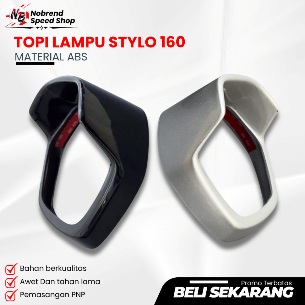 POWERFULL STYLO 160 CARBON GLOSSY HAT garnish honda stylo 160 หมวก stylo 160 โคมไฟ stylo garnish