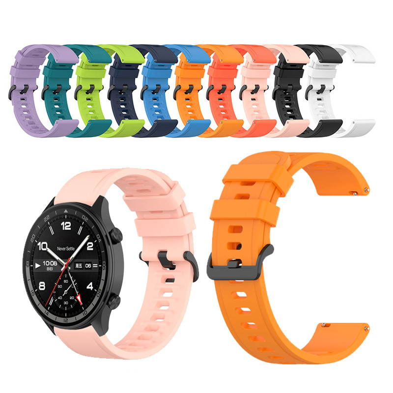 สําหรับ OPPO watch X 2 4pro Sprot Oneplus watch 3 2 2R สายซิลิโคนสายรัดข้อมือกีฬา