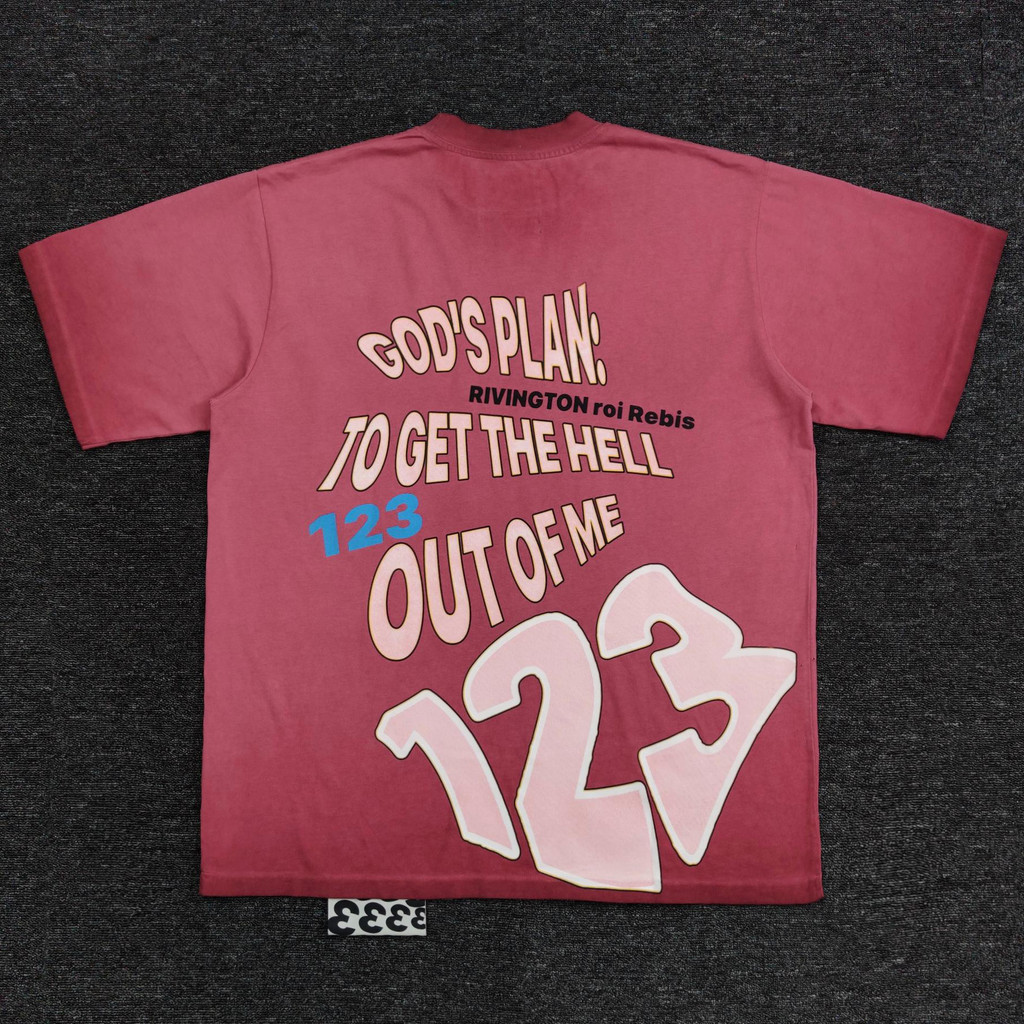 เสื้อยืดแขนสั้น ออกแบบโดย RRR123 x MRKTDEUX แบบจำกัด-edition