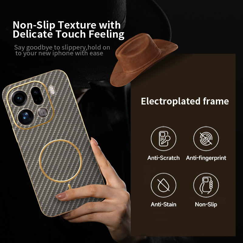 YYN สําหรับ OPPO Find X9 Pro FindX9 ปลอก Electroplated รูปที่ 3