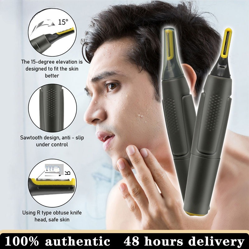 Electric Shaving Nose Ear Trimmer Safe Face Care Nose Hair Trimmer for Men Shaving Hair Removal Razo