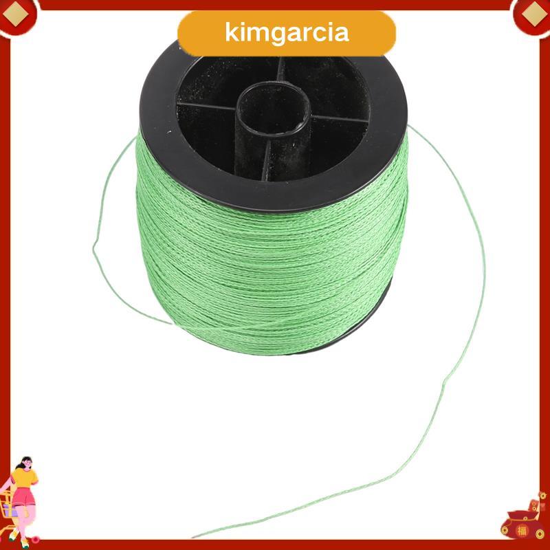 สายเบ็ด Kimgarcia 300 เมตร ความแข็งแรง 100 ปอนด์ ทำจาก PE สีเขียว