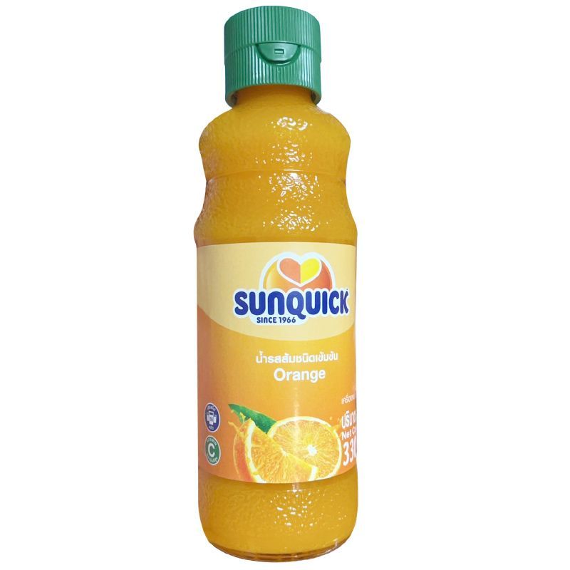 ซันควิกน้ำส้ม 300ซีซี Sunquick Orange 300cc. [หมายเลขบาร์โค้ด 8850332501087] สินค้าคุณภาพดีคัดสรรเพื่อคุณ