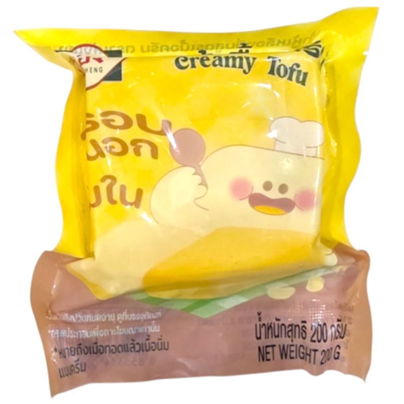 เส่งเฮงเต้าหู้เนื้อครีม 200กรัม Sengheng Creamy Tofu 200g. [หมายเลขบาร์โค้ด 8853334001784]