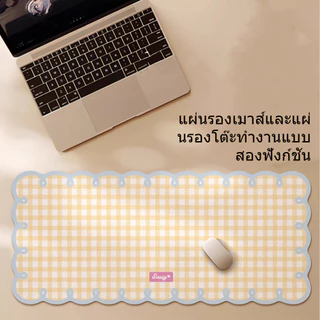 แผ่นรองเมาส์ แผ่นรองโต๊ะ ขนาดใหญ่ 35*80CM วัสดุ PVC กันน้ำและกันน้ำมัน แผ่นรองคีย์บอร์ด เม้าส์ น่ารัก ง่ายดูแล