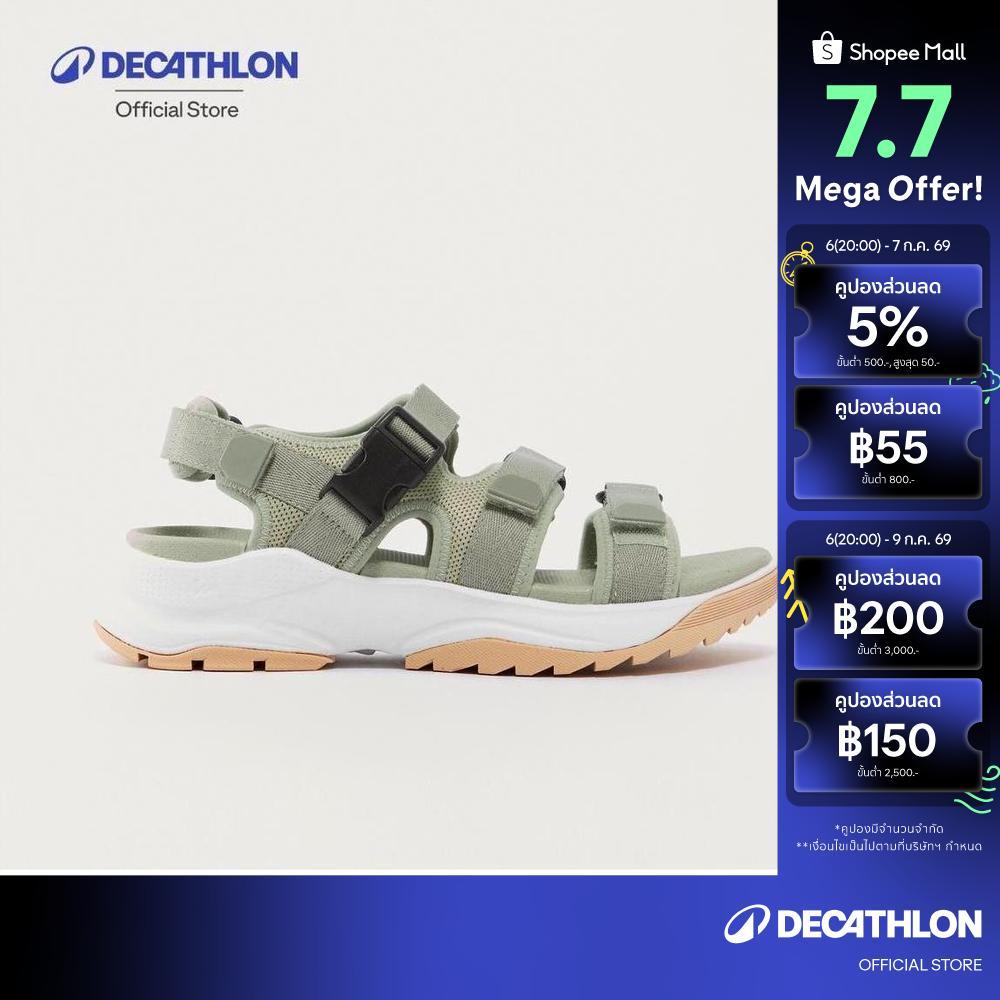 Decathlon Women’S Hiking Sandals Nh110 รองเท้ารัดส้นผู้หญิงสำหรับใส่เดินป่ารุ่น Nh110 - Green