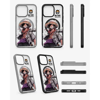 เคสแม่เหล็กกันกระแทก ลายลูฟี่ One Piece เท่ๆ สำหรับSamsungA06-A56/S22-S26 และ iPhone17,16,15,14,13,12,11ProMax