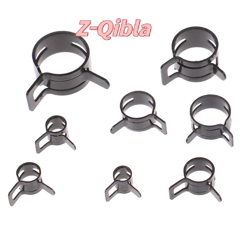 [Z-Qibla-t] 10 ชิ้นท่อ Clamps สายท่อน้ํามันเชื้อเพลิง Water Clamp Hoops Air Tube Fastener ฤดูใบไม้ผล