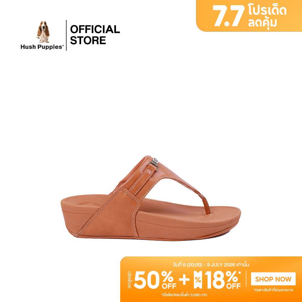Hush Puppies รองเท้าผู้หญิง รุ่น HP PWSFQ5455F - สีน้ำตาล (รองเท้าแตะแบบสวม)