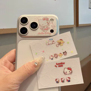 ตัวป้องกันกล้องฟิล์มสําหรับ iPhone 17 Pro max สติกเกอร์เลนส์โทรศัพท์มือถือโปร่งใสการ์ตูนสติกเกอร์ด้านหลังสําหรับ 17Pro 17Promax อุปกรณ์เสริมตกแต่ง
