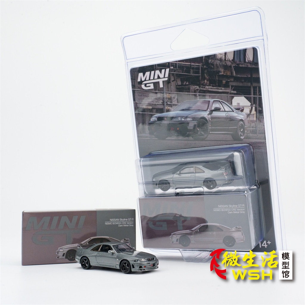 ขายพร้อมสต็อก - MINIGT 1: 64 Nissan Nissan GT-R Skyline Skyline Alloy Car Model