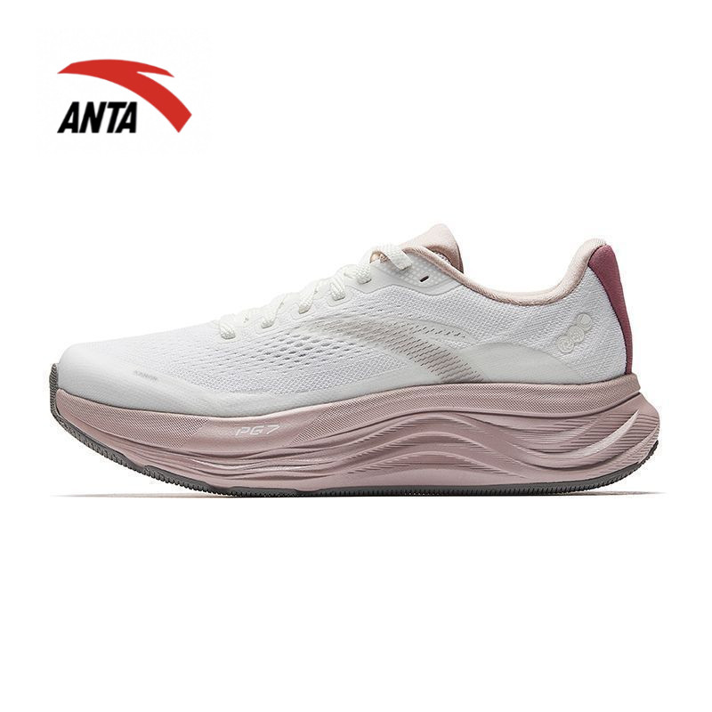 [ANTA/ANTA] รองเท้าวิ่งเดินผู้หญิง PG7 Midsole เทคโนโลยีกันกระแทกรองเท้าวิ่งออกกําลังกายผู้หญิงตาข่า