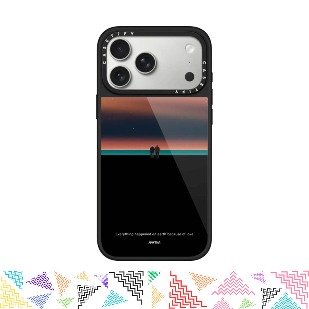 เคสมือถือ CASETiFY | Everything happened on earth because of love [Suntur] For iPhone Samsung แท้ พร้อมส่ง เคสกันกระแทก