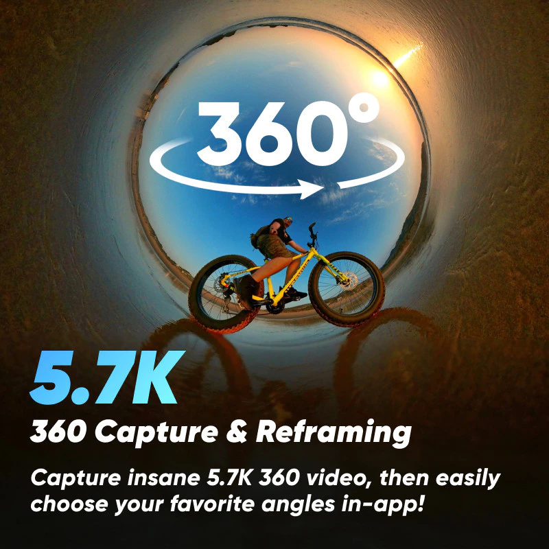 Insta360 X3 กล้องแอคชั่นแคมเมรา 360 5.7K HDR thumbnail 9