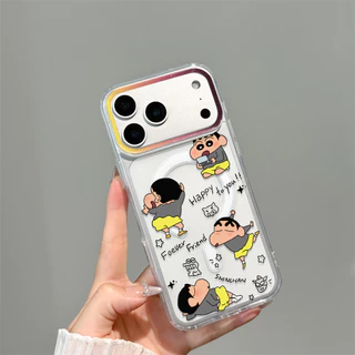 💛💙เคสไอโฟน iPhone 17promax ใช้ได้กับ 14plus เคสป้องกัน Apple 16pro 15 13pro 12 XR 11-HLYCK624