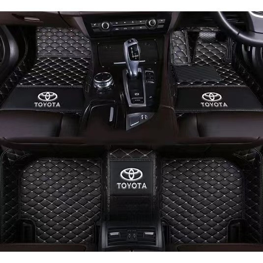 [TOYOTA]Toyota Harrier ACU30,Harrier XU60,Harrier XU80 ขวามือขับรถเสื ่ อรถพรมหนังกันน ้ ําพรมปูพื ้