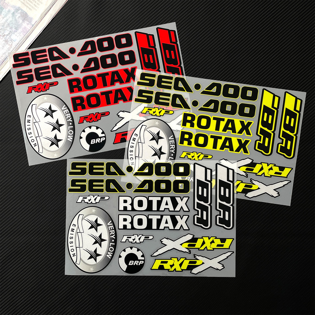 SEADOO ROTAX RXP300 IBR Jet Ski Water Scooter เรือสติกเกอร์ไวนิลกันน้ํา Decal สําหรับ BRP Seadoo RXP