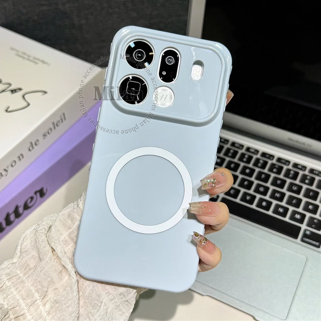เคสสำหรับ OPPO Find X9 X9s เคสสำหรับ OPPO Find X9 Pro เคสโทรศัพท์รูปหัวใจแบบมีช่องมองเห็นด้านข้างขนาดใหญ่ กันกระแทก นุ่ม