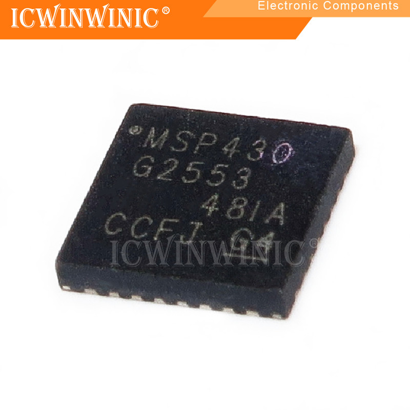 5 ชิ้น MSP430G2553IRHB32R MSP430G2553 M430G2553 430G2553 QFN-32 ส่วนประกอบอิเล็กทรอนิกส์