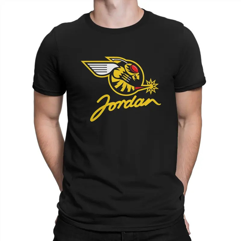 เสื้อยืดใหม่ล่าสุดของ Jordan Rand Prix สำหรับผู้ชาย เสื้อยืดคอกลมพื้นฐานของทีม Jordan Rand Prix F1 ส