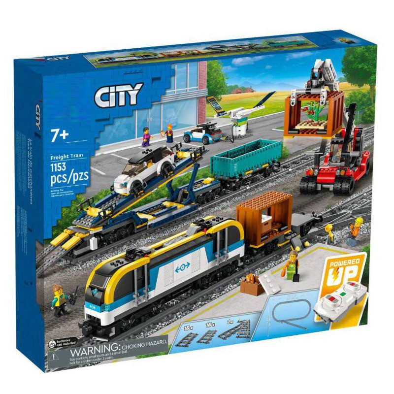 Gomora Hobby GH1X ใช้งานร่วมกับ city 60336 Freight train APP ไม่รวม ET8 EC2 บล็อกตัวต่อ