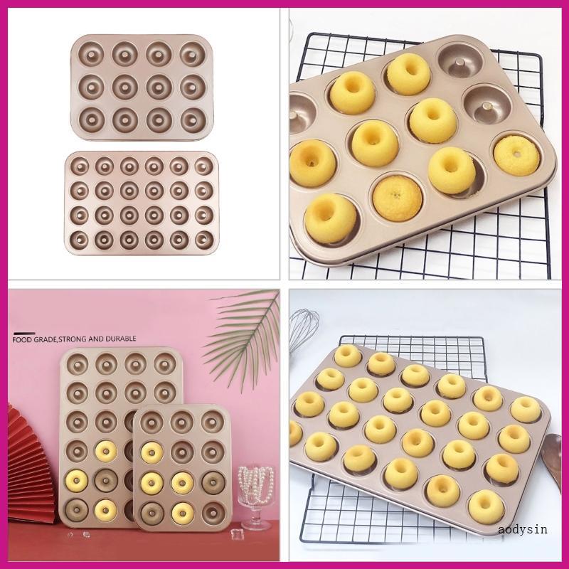 (ส่วนลดสูง)aodysin.th 12 24 Cavity Cake Baking Mold Pans Cake Baking Cake Tray for Oven Baking