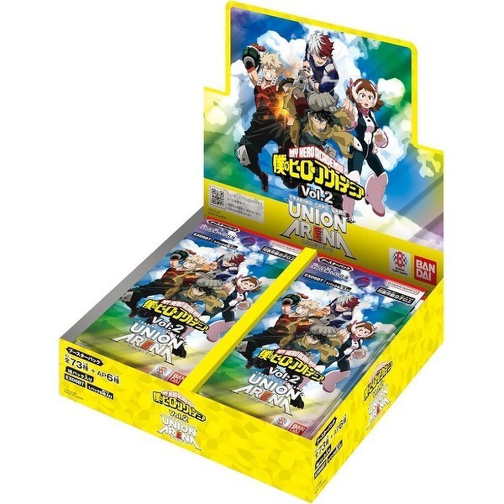 Bandai Union Arena Extra Booster Box EX06BT My Hero Academia Vol.2 แบบกล่อง (16 ซอง) 4570118259998 (การ์ด)
