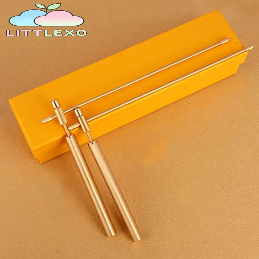 LITTLEX 2 ชิ้น Dowsing rods, ทองแดงบริสุทธิ์ 99.9% Copper Ghost อุปกรณ์, Divining Water Divining Rods Ghost