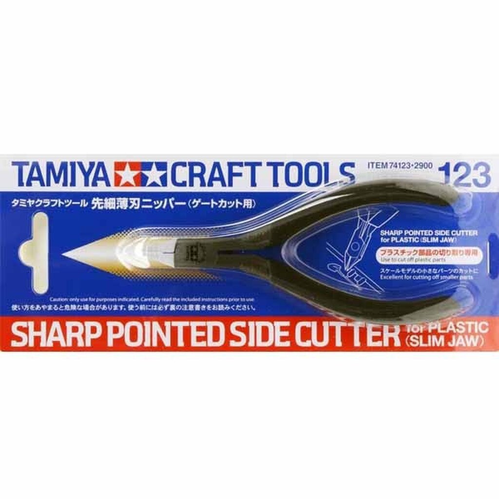 Tamiya 74123 Fine Point Thin Blade Nipper (for Gate Cut) คีมเทพ V.2 4950344741236 4950344079285 (Tool)