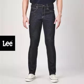 LEE กางเกงยีนส์ผู้ชาย เอวกลาง ทรงเข้ารูป Zed รุ่น LE FC25MZEDC04 - สียีนส์เข้ม