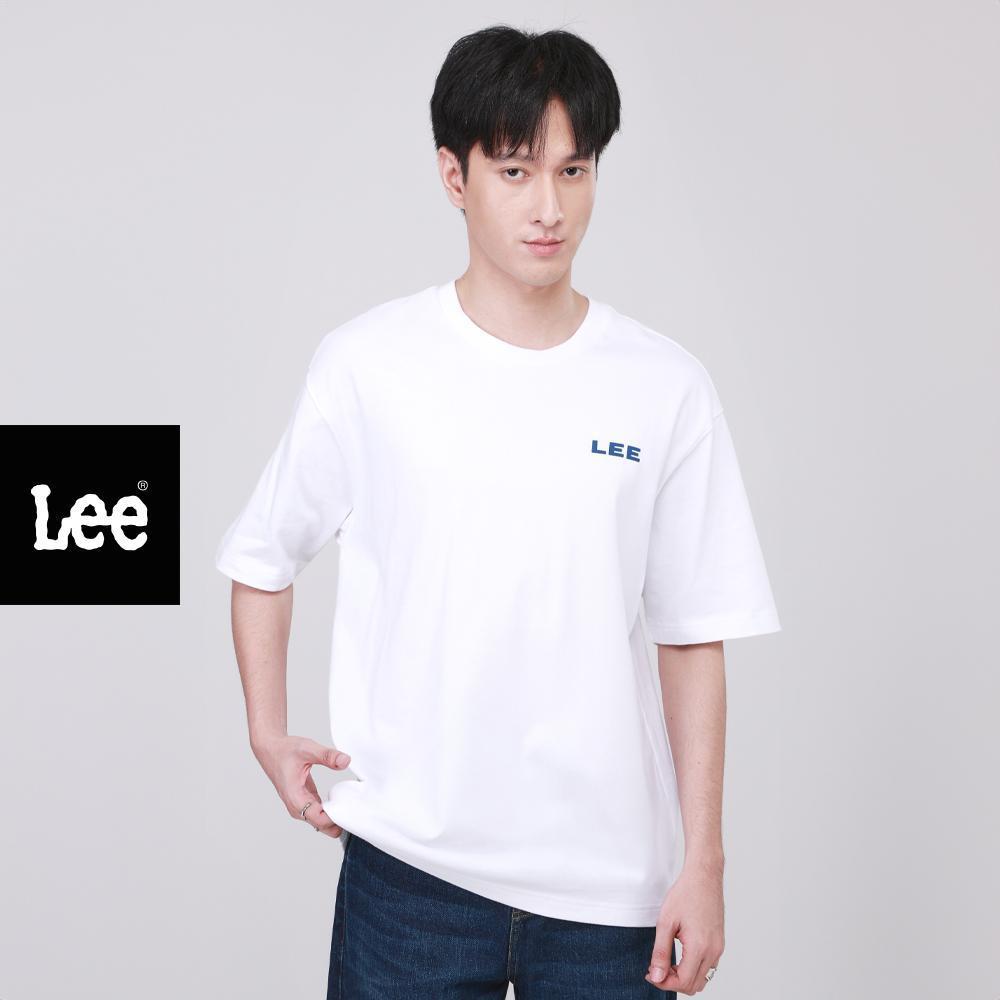 LEE เสื้อยืดแขนสั้นผู้ชาย รุ่น LE F326MTSSN22 สีขาว