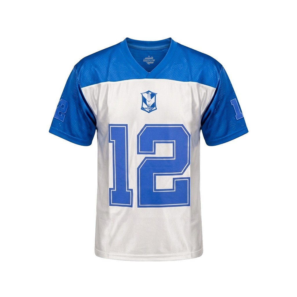 BGPU NFL Shirt 2026/27 "GAME ON!" Collection (สีขาว-น้ำเงิน)