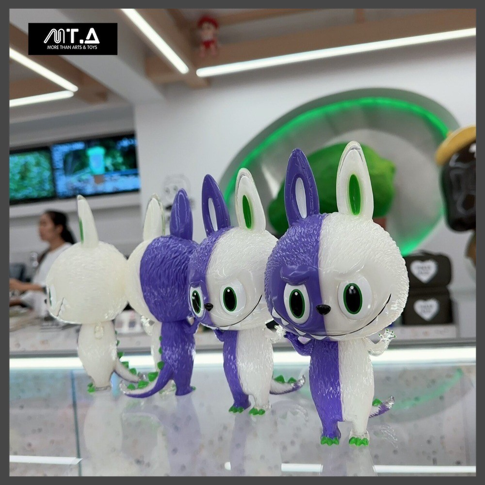 พร้อมส่ง🇹🇭 MTA. Labubu Zimomo Purpel-White
