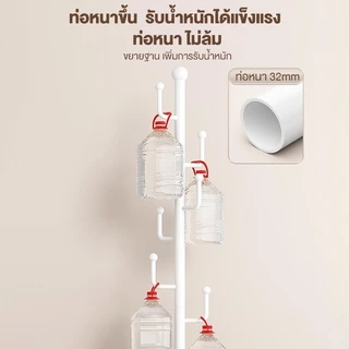 ราวตากผ้า ที่แขวนกระเป๋าเหล็ก ราวแขวนเสื้อผ้า รับน้ำหนักได้สูงสุด 120 กก. แขวนเสื้อได้ ประหยัดพื้นที่