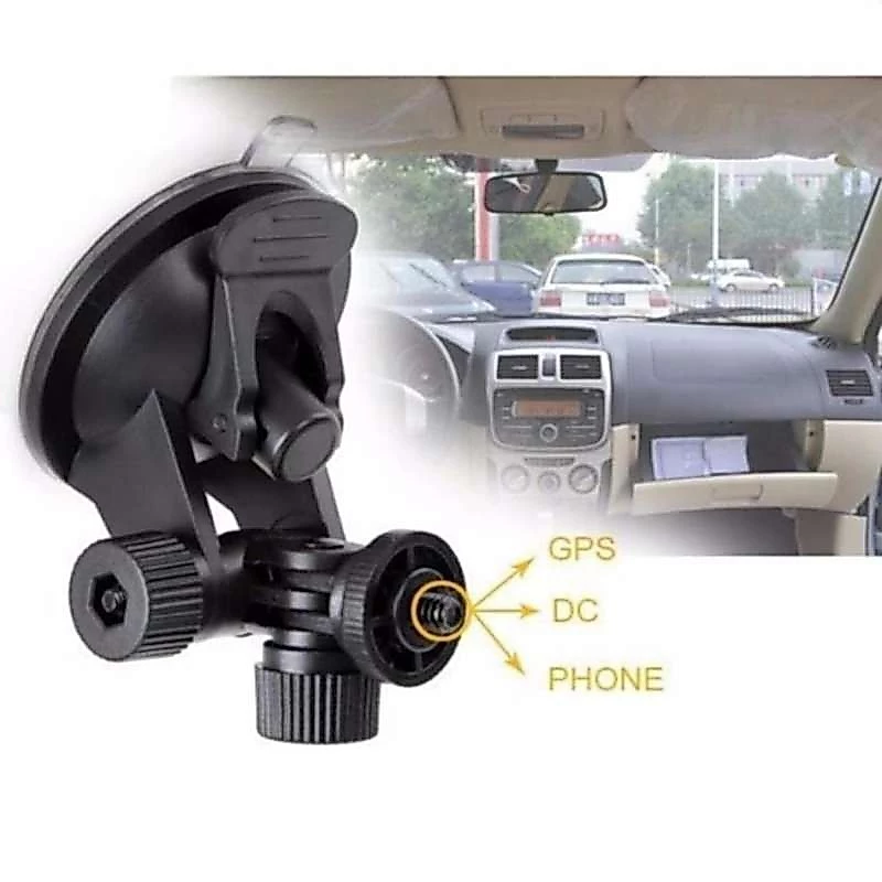CAR CAMERA HOLDER ขายึด ขาจับกล้องติดรถ สำหรับ SJ4000 gopro HD198 R300 แบบเกลียวใหญ่ 6mm thumbnail 5